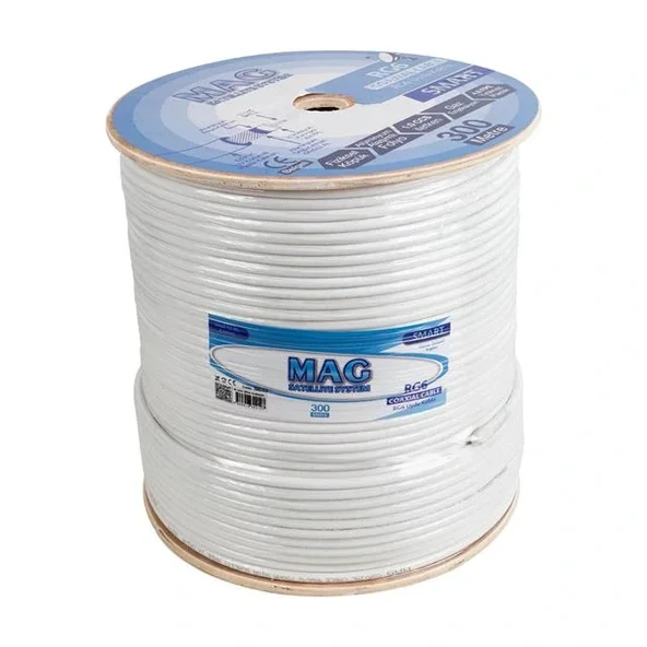 Mag Smart Rg6-u4 Anten Kablosu 64 Tel 300 Metre - 3