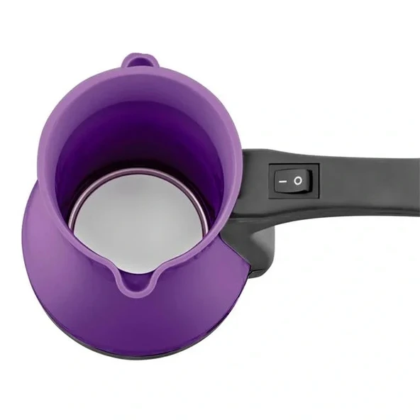 Crown Crw-7124 1000w 400ml Elektrikli Türk Kahve Makinesi Plastik Cezve Ac220v - 2