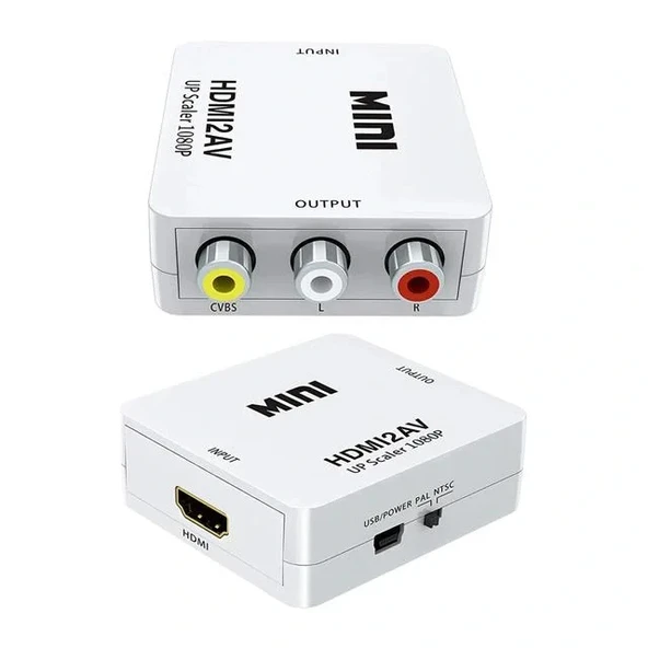 Fully G-573o Hdmı To Rca Mini Model 1920x1080 Çevirici Konvertör - 2