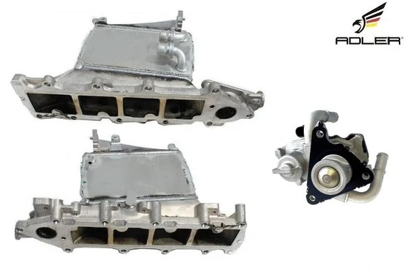 04L129711AE EMME MANİ̇FOLDU & SOĞUTUCU ( EGRLİ MÜŞÜRSÜZ ) - A4-A5-A6-A7-AQ5 2.0 TDİ CJCD-CSUA-CAGB-CJCB-CSUB-DETA-DFVA-C