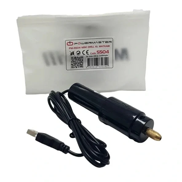 Powermaster Pm-5504 Hassas Usb Mini Drill El Matkabı - 3