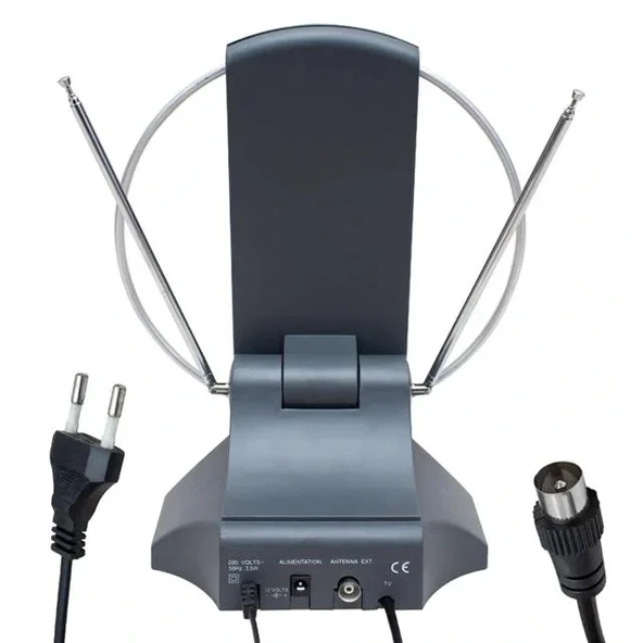 Powermaster Uhf-vhf Renkli Elektrikli Tv & Fm Üstü Anten Dt-101 - 2