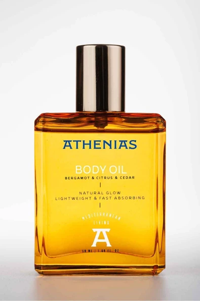 Athenias Body oil 50 ML Yüz ve Vücut Yağı | 21 Çeşit Organik Yağ Ve Ekstrakt + Nemlendirici + Doğal Parlaklık - 3