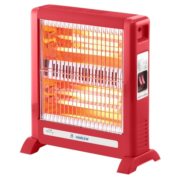 Harlem Hs-403 Slim Lavica Elektrikli Soba Isıtıcı 4 Çubuk 1000 Watt
