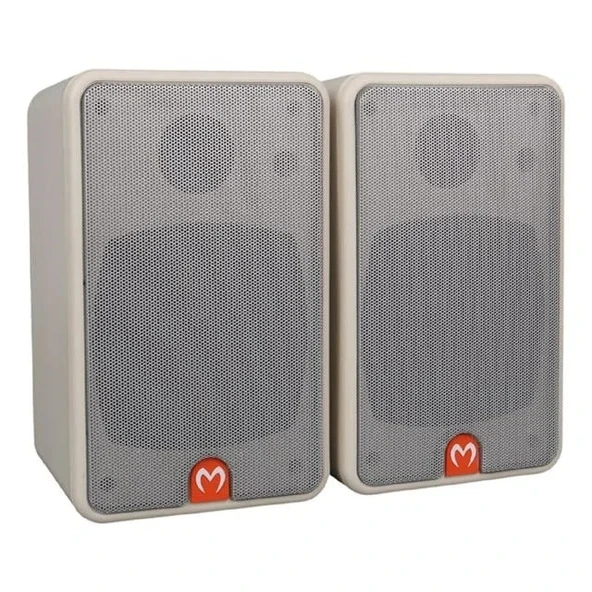 Magicvoice Mv-21 10 Cm 40 Watt Komütatörlü Hat Trafolu Beyaz Sütun Hoparlör (2'li Takım) - 2