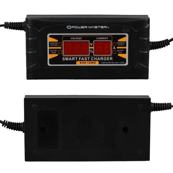 Powermaster Son-1206d 12 Volt - 6 Amper Akıllı Hızlı Akü Şarj Cihazı - 2