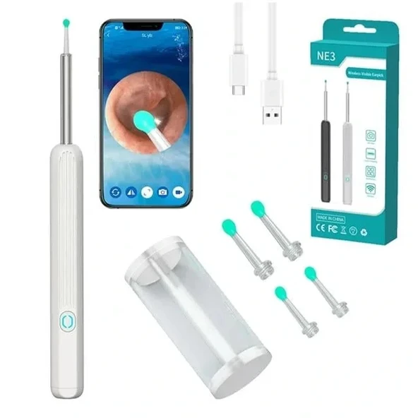 Powermaster Pm-24064 Endoskop Kameralı Kulak Temizleme Seti - 3