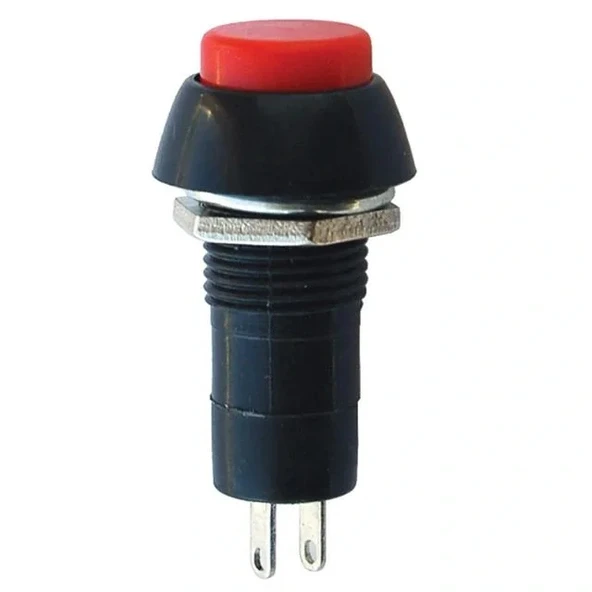 Ic-186 Yuvarlak Basmalı 12 Mm Kalıcılı Buton Anahtar Pbs-11a-b ürün görseli