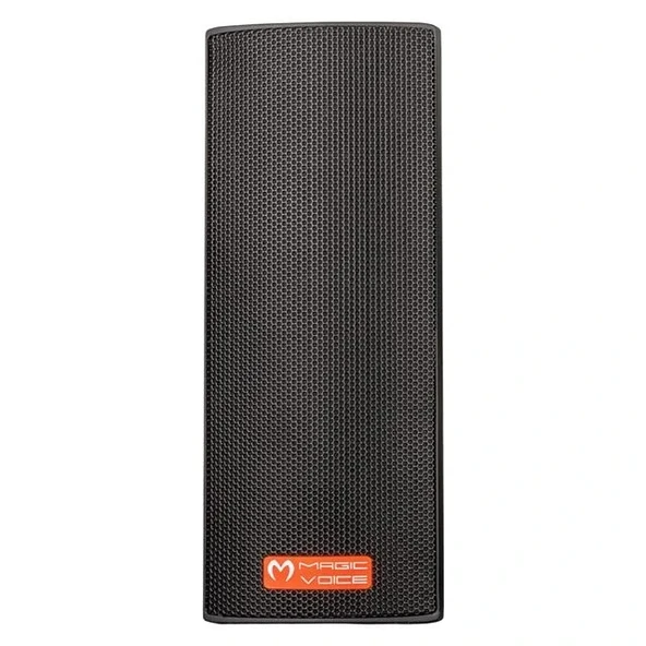 Magicvoice Mv-26  2x7,5 Cm 50w 3 Yollu Siyah Sütun Hat Trafolu Hoparlör 2'li Takım - 2