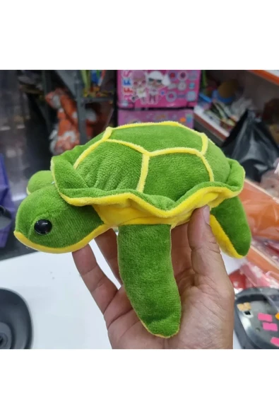 Sevimli Kaplumbağa Peluş Oyuncak 20 cm - Resim 2