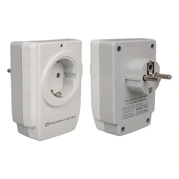 Powermaster Pm-18721 16 Amper - 3680 Watt Tekli Çocuk Korumalı 2 Usb'lı 1400 Joule Akım Korumalı Priz - 2