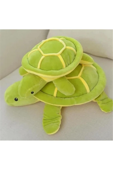Sevimli Kaplumbağa Peluş Oyuncak 27 cm - Resim 2