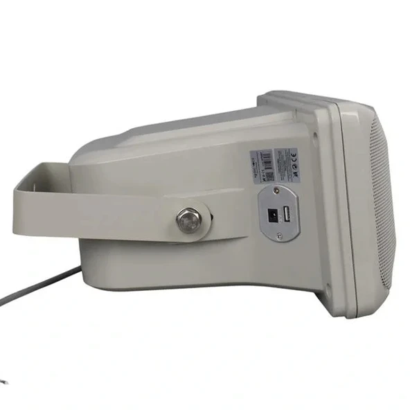 Magicvoice Mv-29 13 Cm 30 Watt Komütatörlü Hat Trafolu Gri Horn Sütun Hoparlör (tekli Paket) - 3