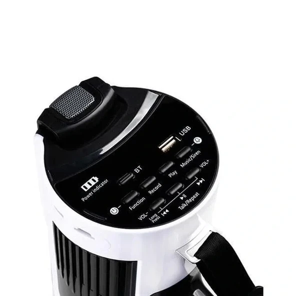 Westa Wm-90ubt Usb-sd-aux-mp3-bluetooth Şarjlı Mikrofonlu 100 Watt Megafon - 3