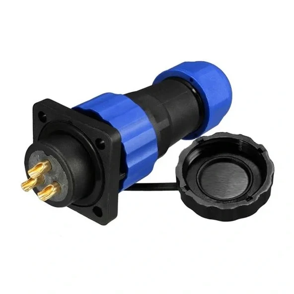 Sd28 Su Geçirmez 3 Pin 28 Mm Dörtgen Konnektör ürün görseli
