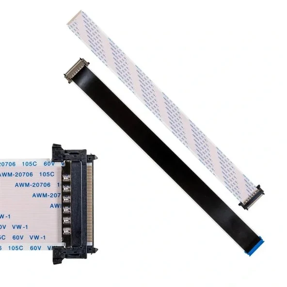 Weko Pfc Kablo 4k 51 Pinli 35cm Soketsiz Taraf 29mm (tek Tarafı Soketli) ürün görseli 1