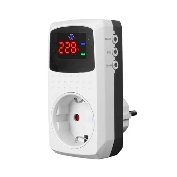 Vea Ve-22393 15a 3520w Göstergeli Akım Korumalı Priz Aşırı Yüksek Gerilim ürün görseli 1