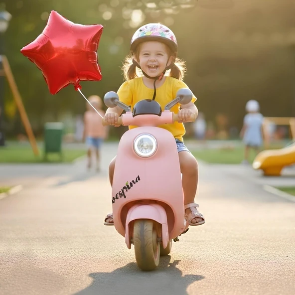 Akülü Kumandalı Motor Pembe - Resim 5