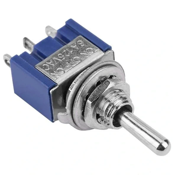 Ic-140 On-off-onø6mm Mts-103 3p Toggle Switch - Resim 2