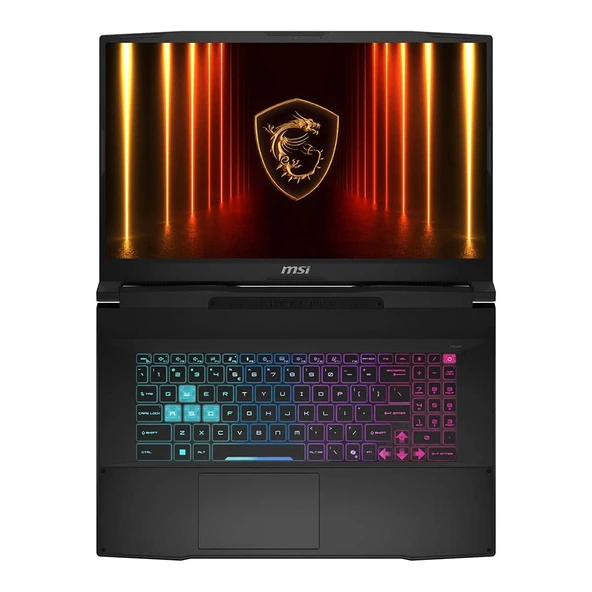 MSI KATANA 17 HX B14WFK-217TR I9-14900HX 32GB DDR5 RTX5060 GDDR7 8GB 1TB SSD 17.3 QHD 165Hz W11 - Resim 5