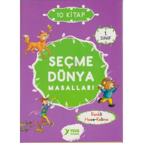 1. Sınıf Seçme Dünya Masalları (10 Kitap Takım) ürün görseli