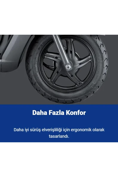 TVS Jüpiter 110 cc Scooter Benzinli Motosiklet Mavi - 3