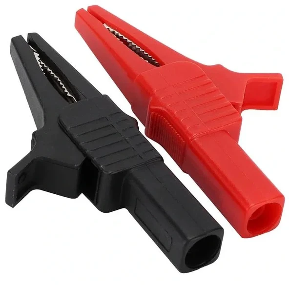 Powermaster Ic-243c  Siyah-kırmızı 4 Mm Banan Jak Girişli 2'li Krokodil Catııı ürün görseli