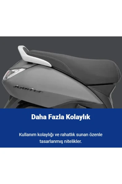 TVS Jüpiter 110 cc Scooter Benzinli Motosiklet Mavi - 4