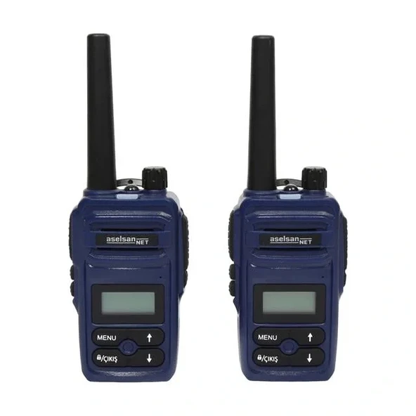 Aselsan 12 Km Pil Ve Şarj Dahil İkili El Telsizi Pm-985 Pmr