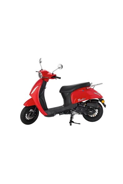 Kanuni Trodon Xs 50 Motosiklet - Kırmızı - 4