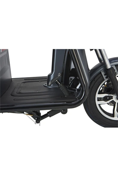 Marka St Max Elit 940 Elektrikli Moped Gri - 3