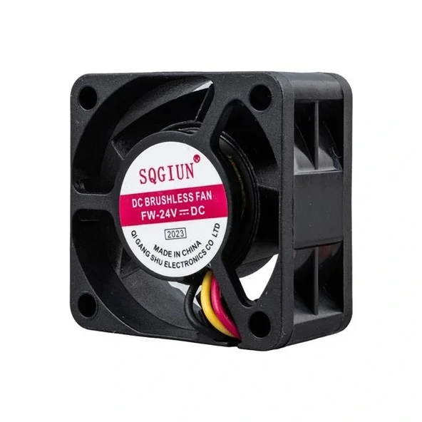 Powermaster Ic-216 3p Kablolu 40x40x20 Mm 24 Volt Fırçasız Dc Kasa Fanı - 2