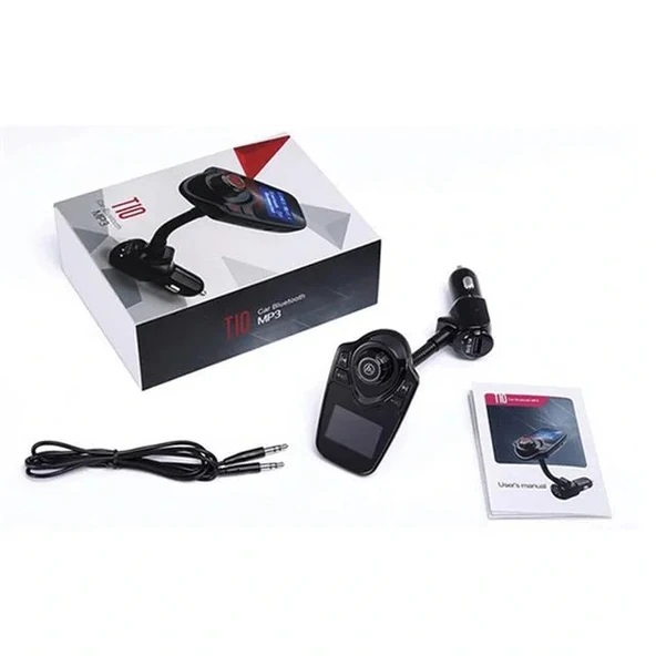 Hello T10 Usb-sd-aux-bluetooth Destekli 2.1a Fm Transmitter - 3