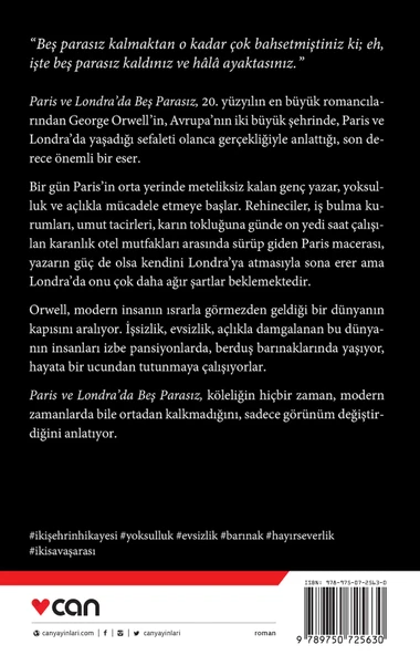 Paris ve Londra’da Beş Parasız - Resim 3