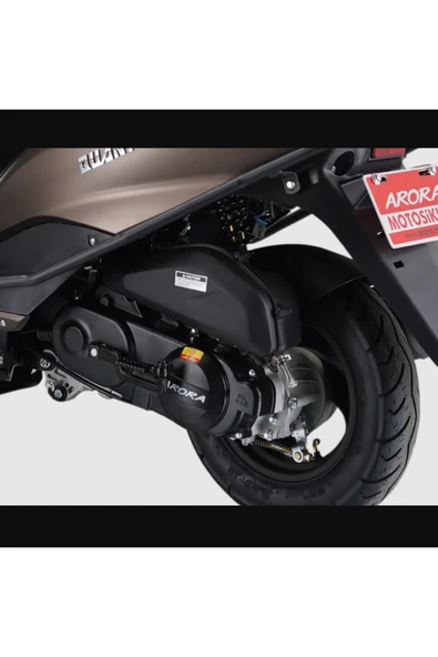Arora Quantum 50 Benzinli Scooter - Kahverengi - 3