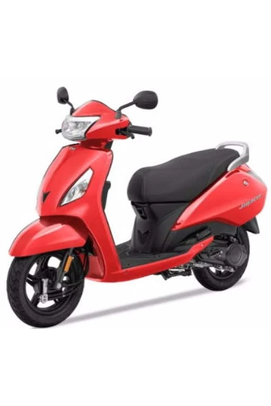 TVS Jüpiter 110 cc Scooter Benzinli Motosiklet Kırmızı
