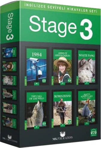 Mk / İngilizce Seviyeli Hikayeler Seti - Stage 3 ürün görseli