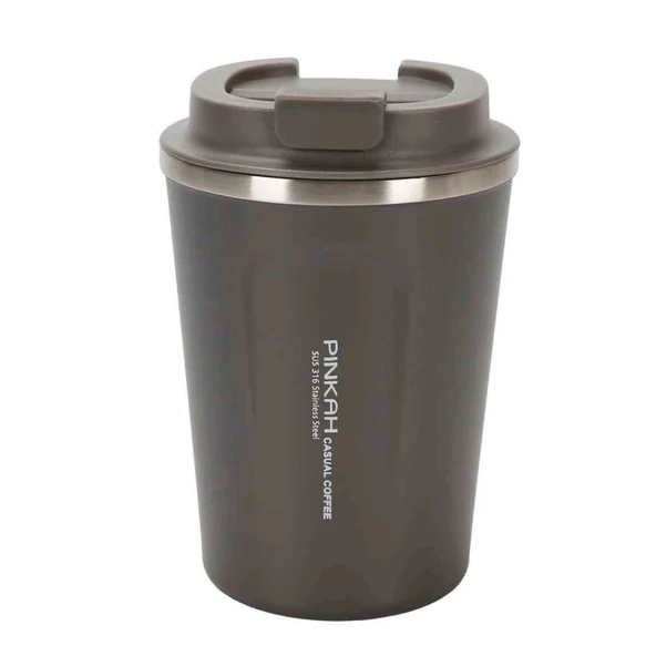 Pınkah Paslanmaz Çelik Kahve Termos Bardağı 380 ml - 5