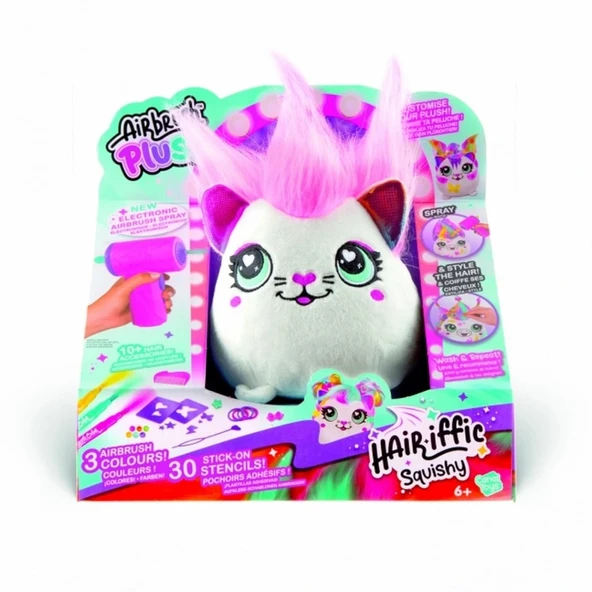 Airbrush Peluş Saç Hobi Set - 3