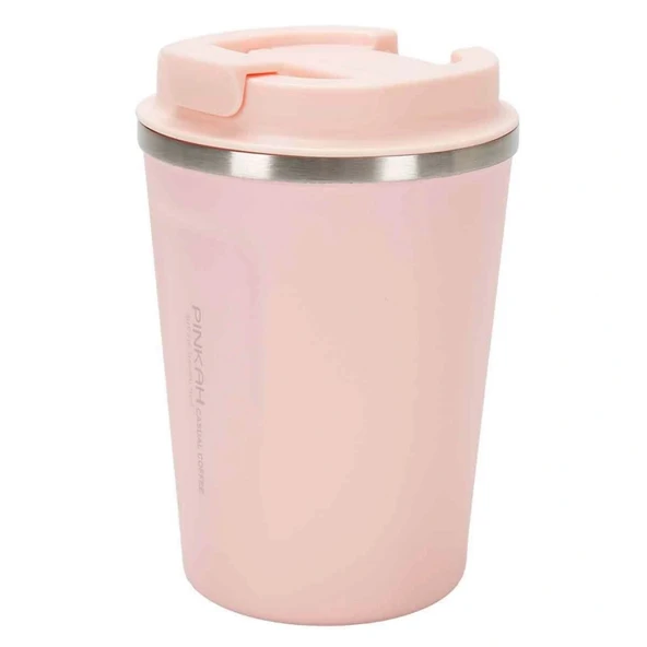 Pınkah Paslanmaz Çelik Kahve Termos Bardağı 380 ml - 3