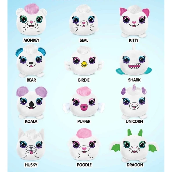 Airbrush Plush Peluş Sürpriz Mini Kit - Resim 2