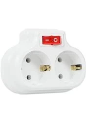 Mutlusan Topraklı 2lİ Anahtarlı Topraklı Fiş, Priz  001 170 0330 07 0000 - Resim 2