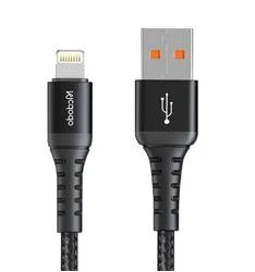 MCDODO CA-2261 USB-A TO Lightning Data-Şarj Kablosu 3A 1m - Siyah - Resim 2