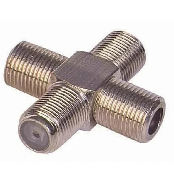 F Konnektör 4 Girişli Dağıtıcı F+