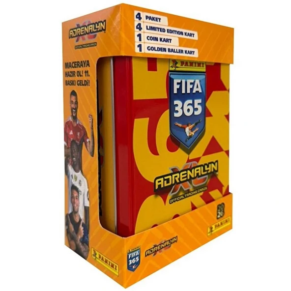 FIFA 365 2026 Adrenalyn Treading Kart Kutu