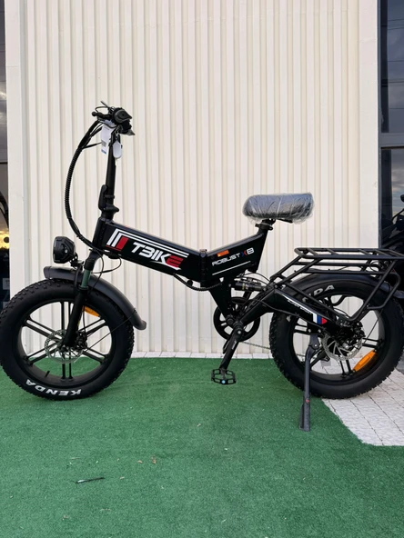 T-Bike Robust X8 750W Katlanabilir Elektrikli Bisiklet Gri - 3