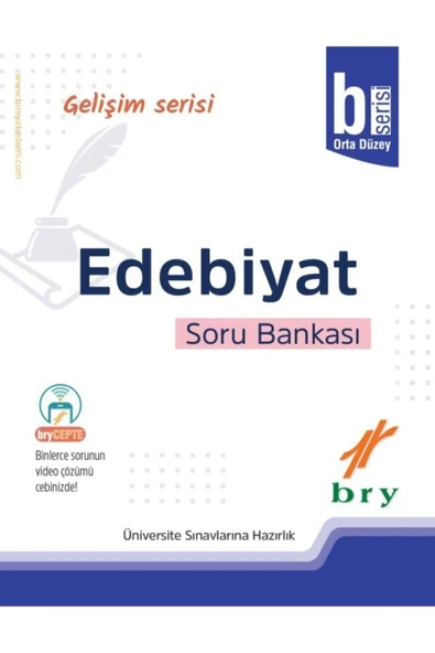Edebiyat B Serisi Orta Düzey Soru Bankası ürün görseli