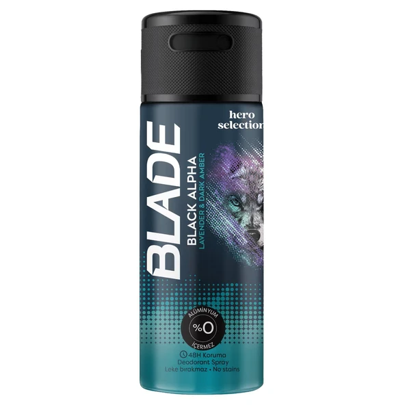 Blade Black Alpha 150 ml Erkek Deodorant