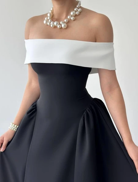 Osıs Straplez Elbise - Resim 7