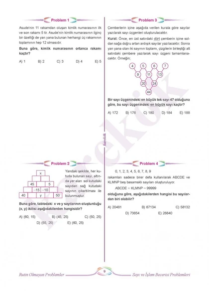 TYT Rutin Olmayan Problemler - Resim 2